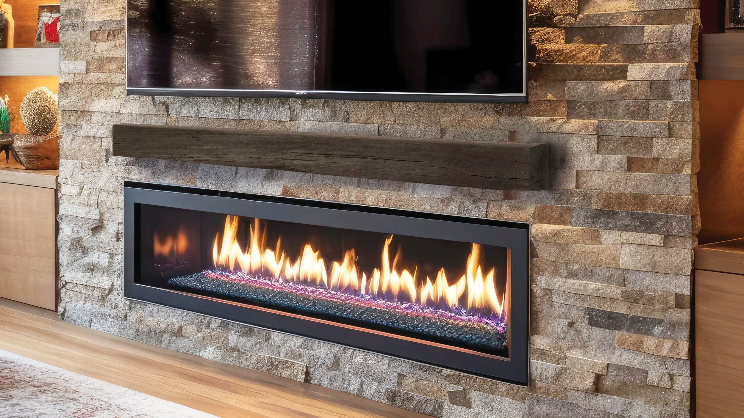 Grist Mill Barnwood Non-Combustible Mantel