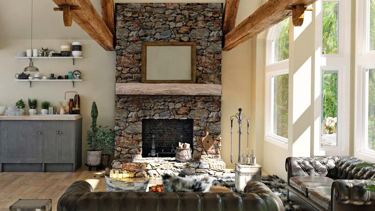 Rickhouse Rustic Non-Combustible Mantel