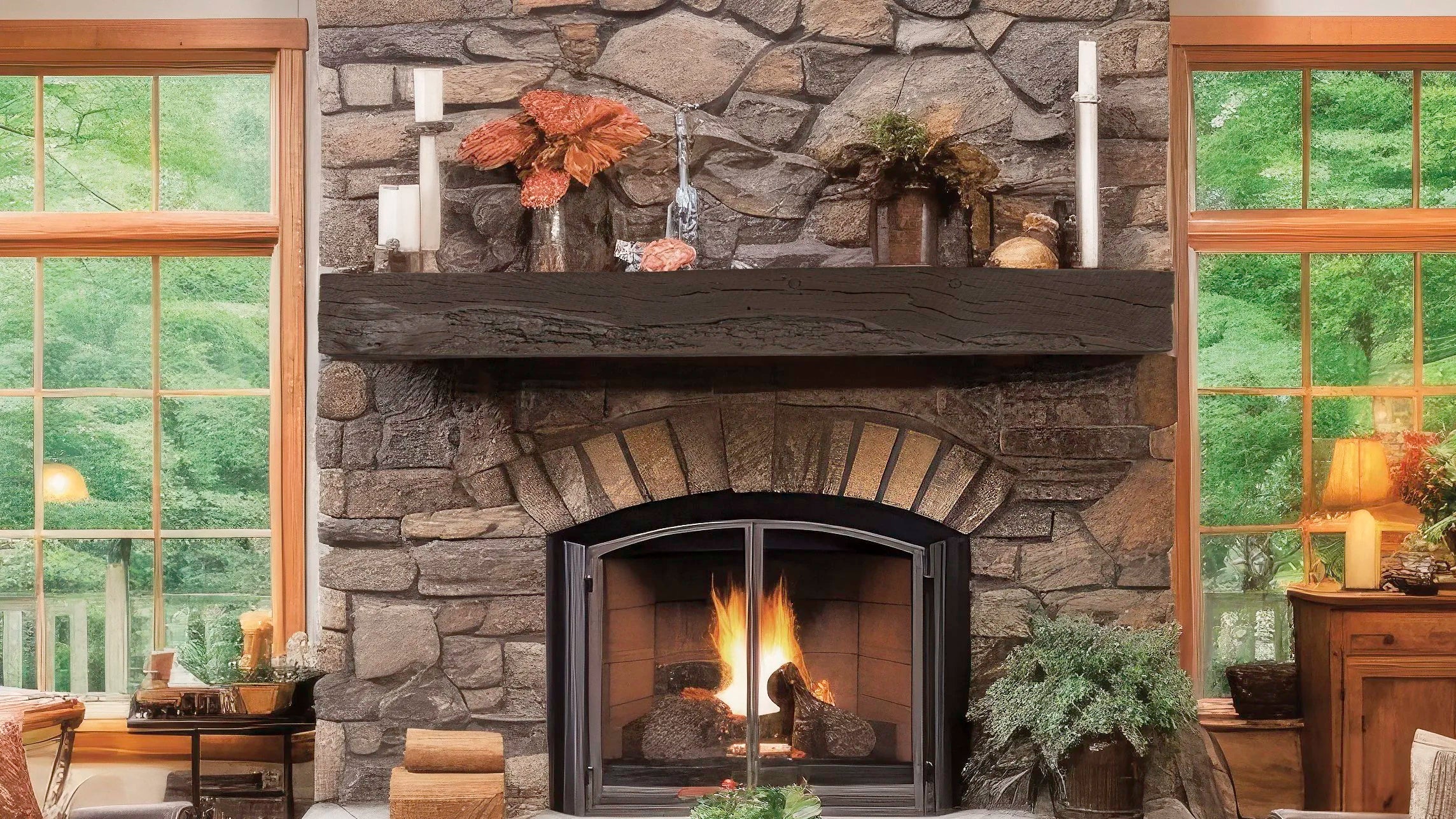 Rickhouse Rustic Non-Combustible Mantel