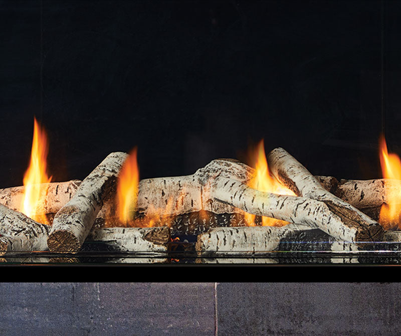 Birch Log Set - Wheatland Fireplace