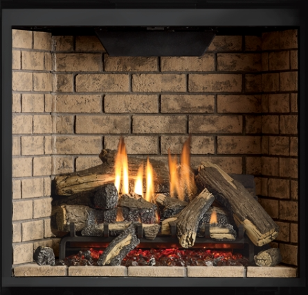 Brick Standard Design - Brown - Wheatland Fireplace