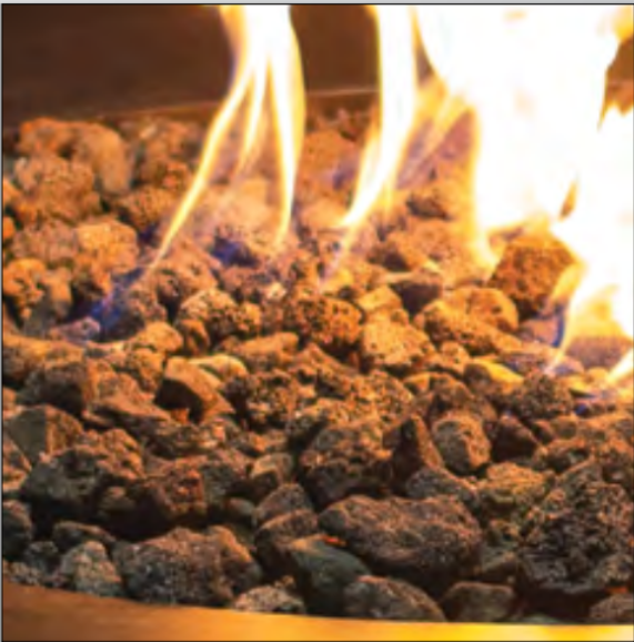 Charcoal Lava Rock Media (17.2 lbs) - Wheatland Fireplace