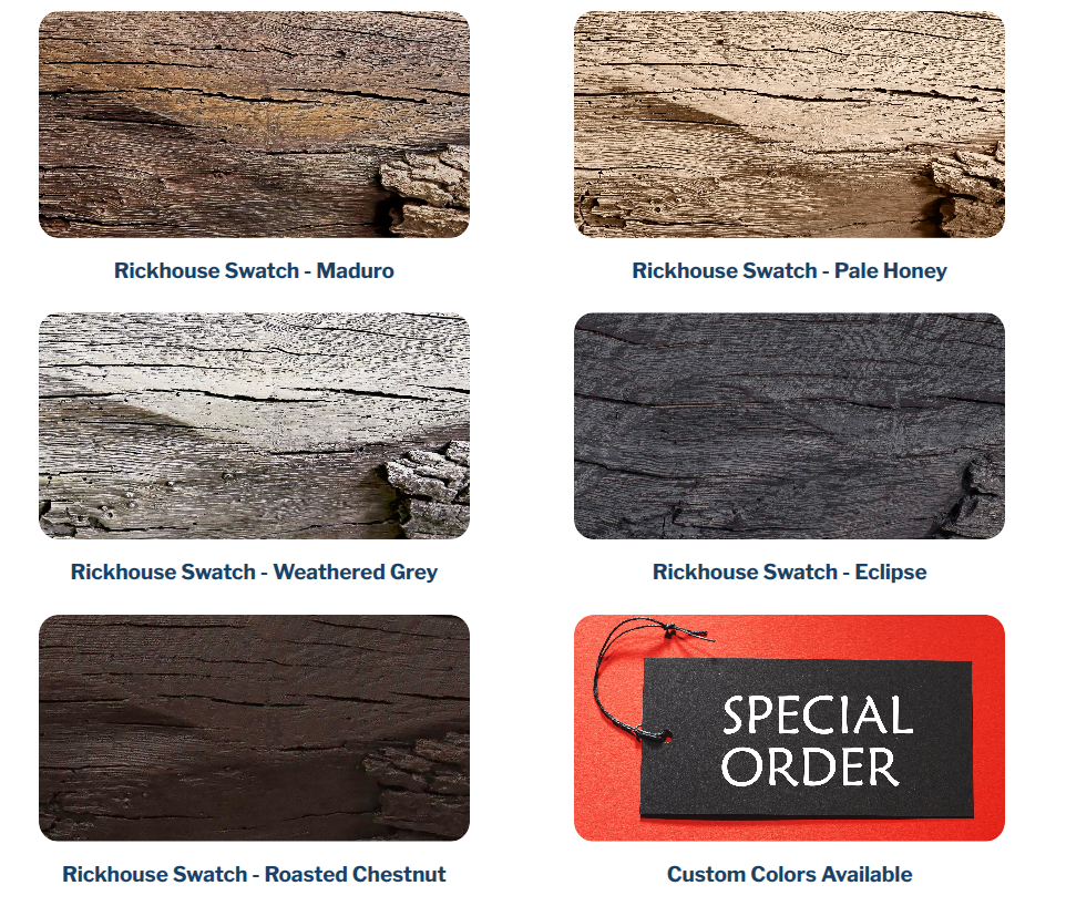 Rickhouse Rustic Non-Combustible Mantel - Wheatland Fireplace