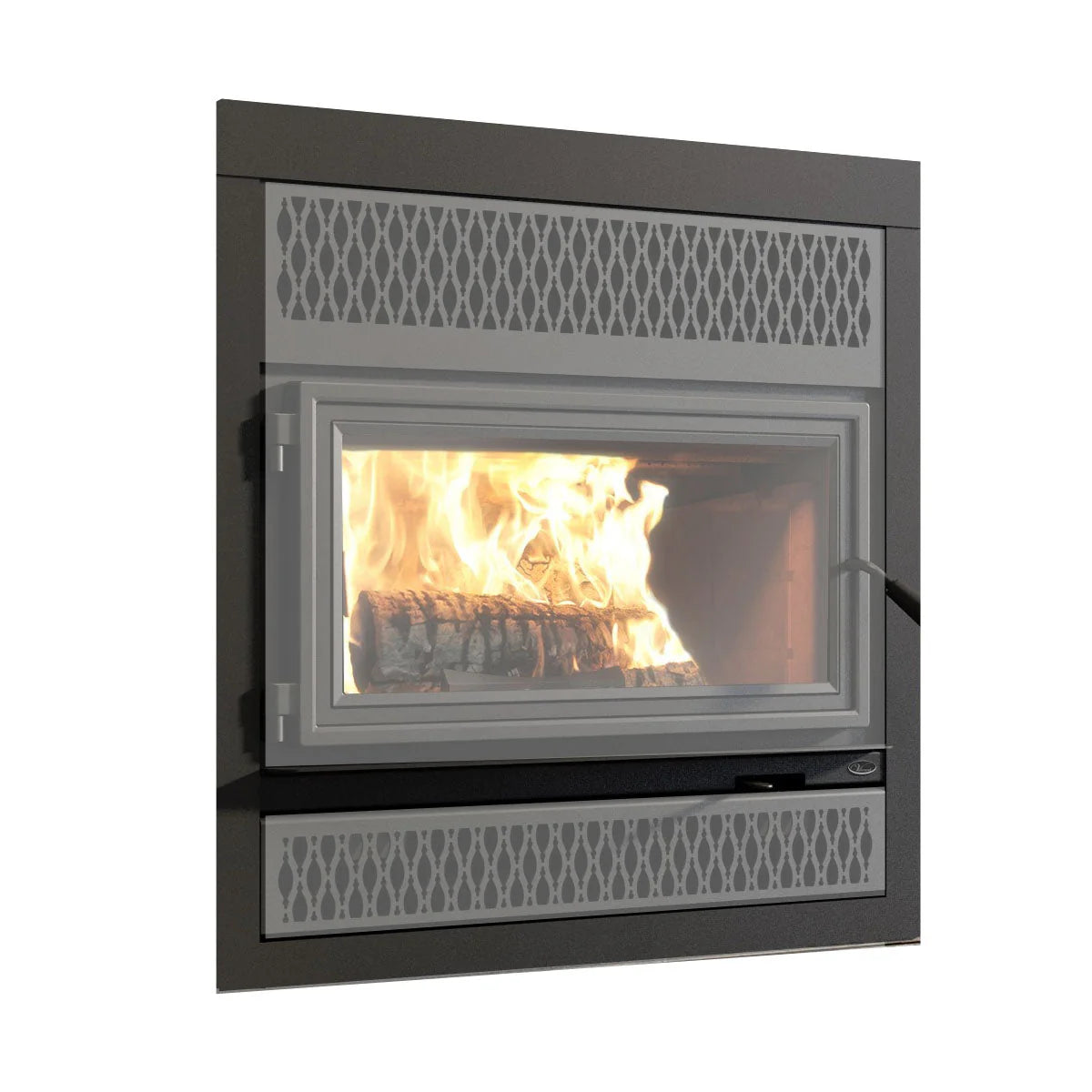 BLACK SQUARE FACEPLATE - Wheatland Fireplace