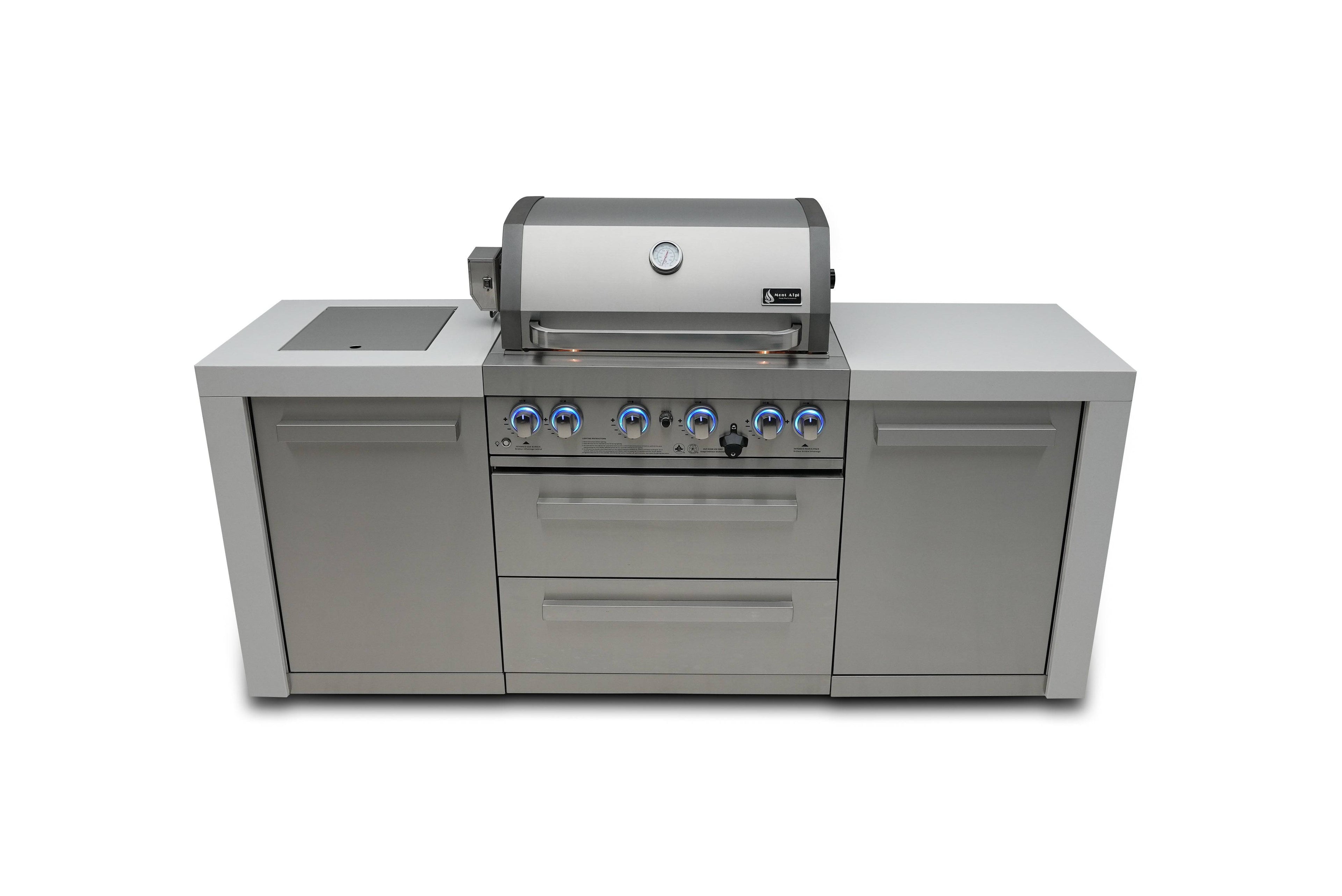 Mont Alpi 400 Deluxe Island - Wheatland Fireplace