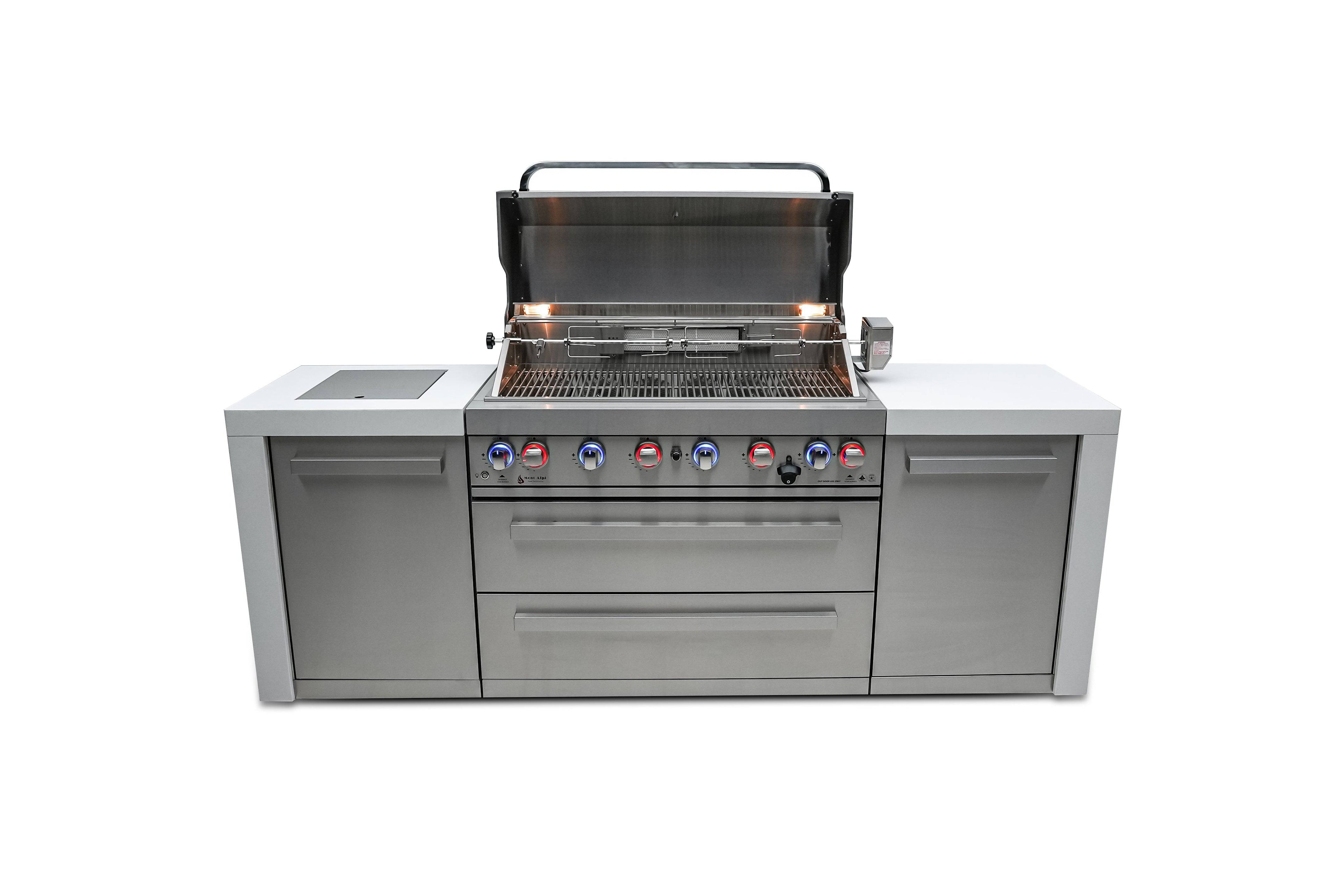 Mont Alpi 805 Deluxe Island - Wheatland Fireplace