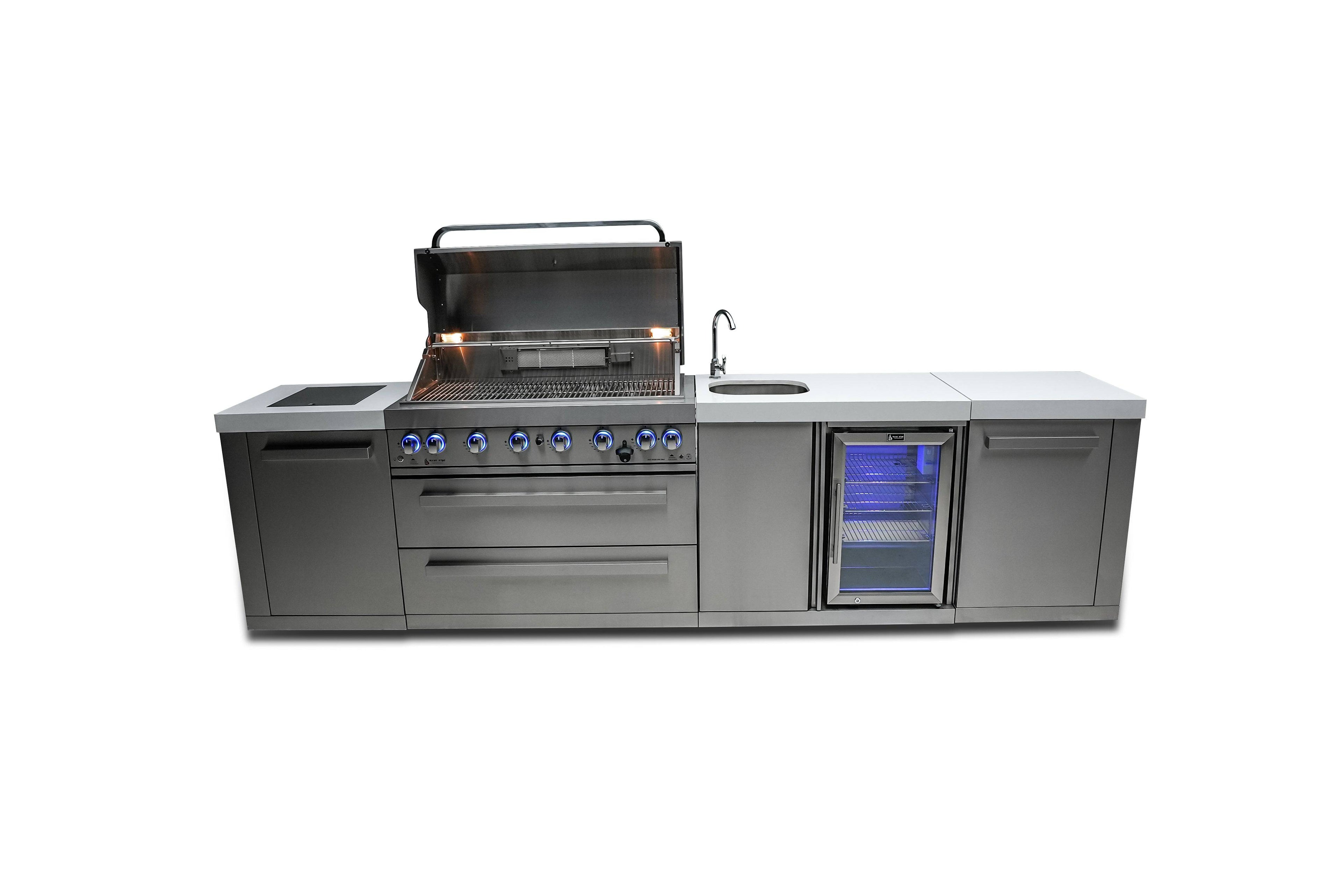 Mont Alpi 805 Island with a Beverage center - Wheatland Fireplace