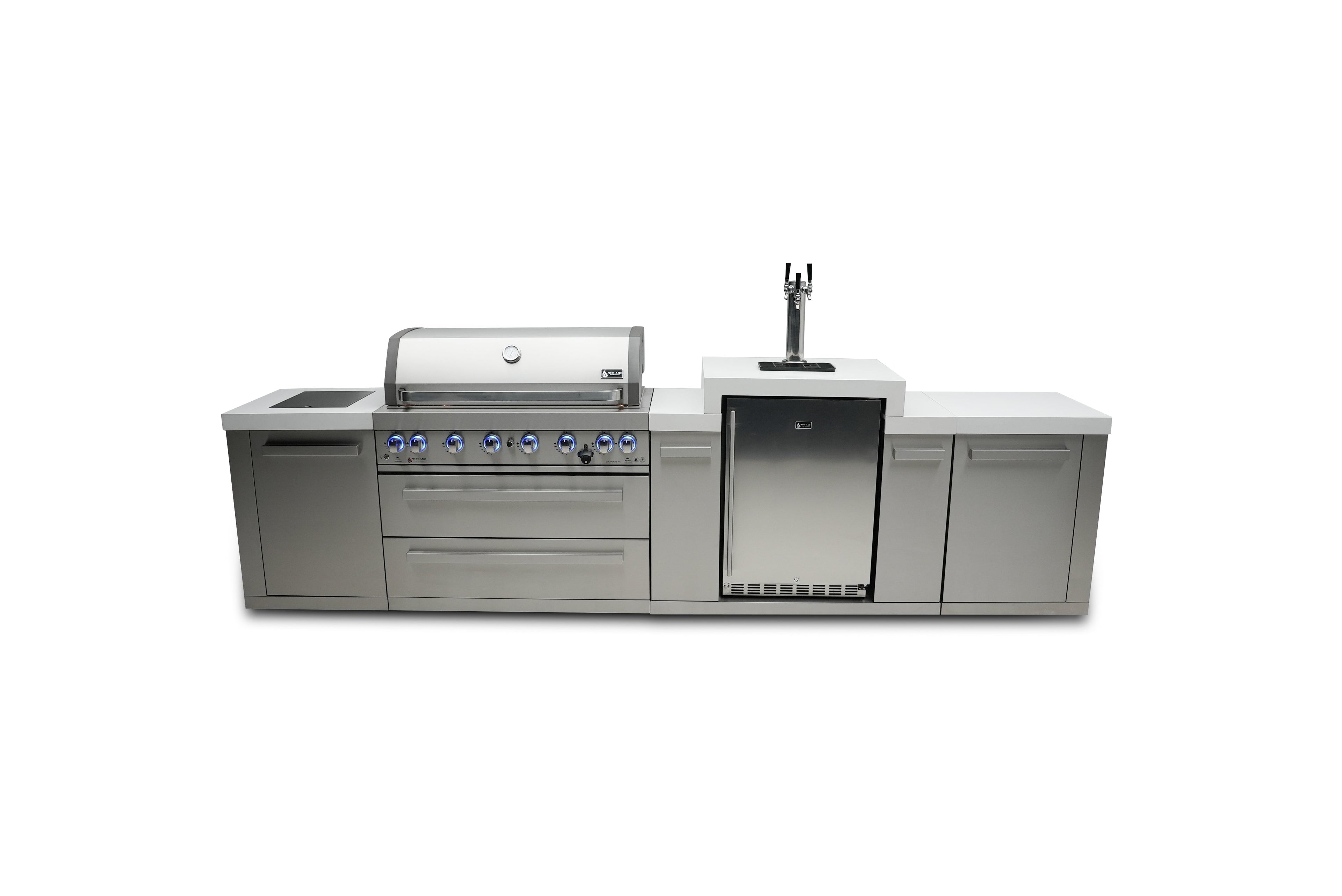 Mont Alpi 805 Island with a Kegerator - Wheatland Fireplace