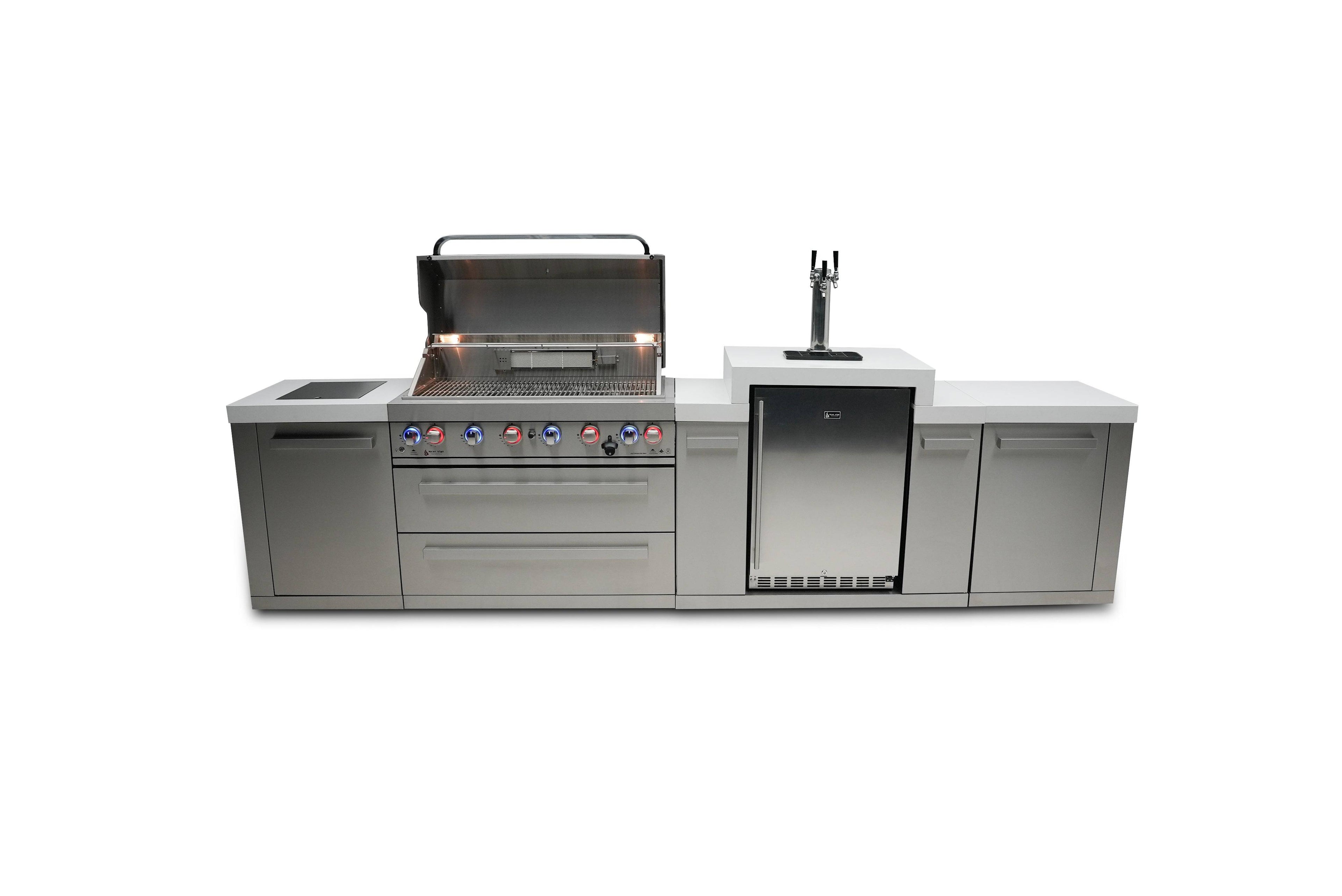 Mont Alpi 805 Island with a Kegerator - Wheatland Fireplace