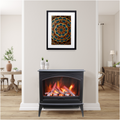 Amantii Cast Iron Freestand Electric Fireplace - Wheatland Fireplace