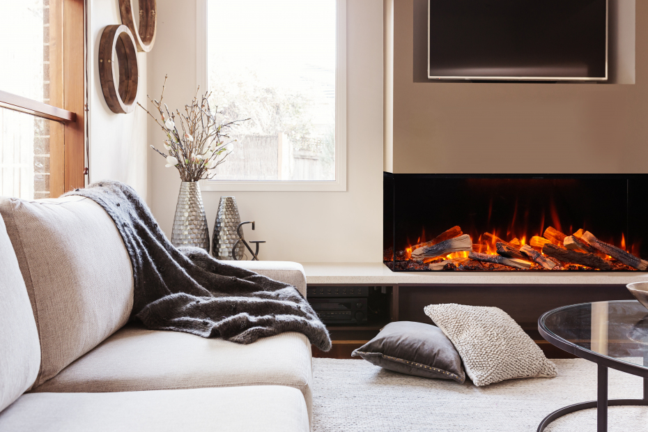 Amantii LumaForest - Wheatland Fireplace