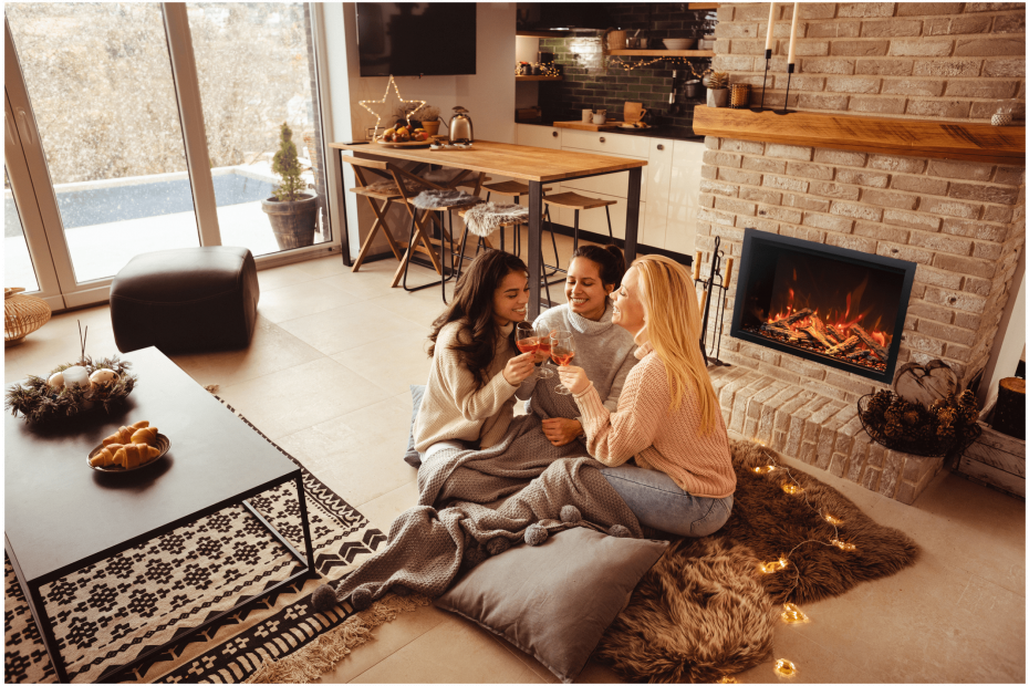 Amantii TRD Bespoke Electric Fireplace - Wheatland Fireplace