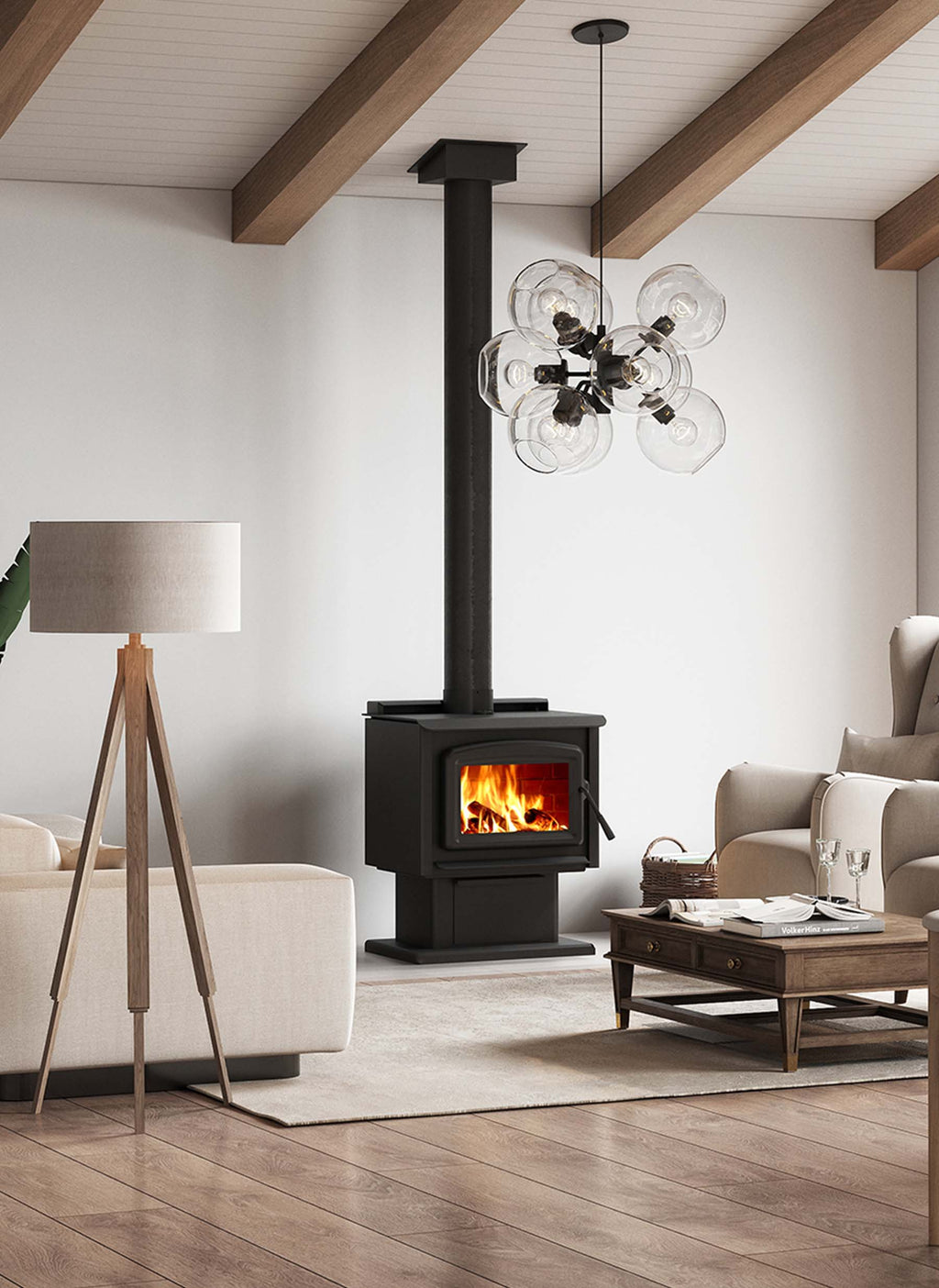 Sirocco 20.2 Wood Stove - Wheatland Fireplace