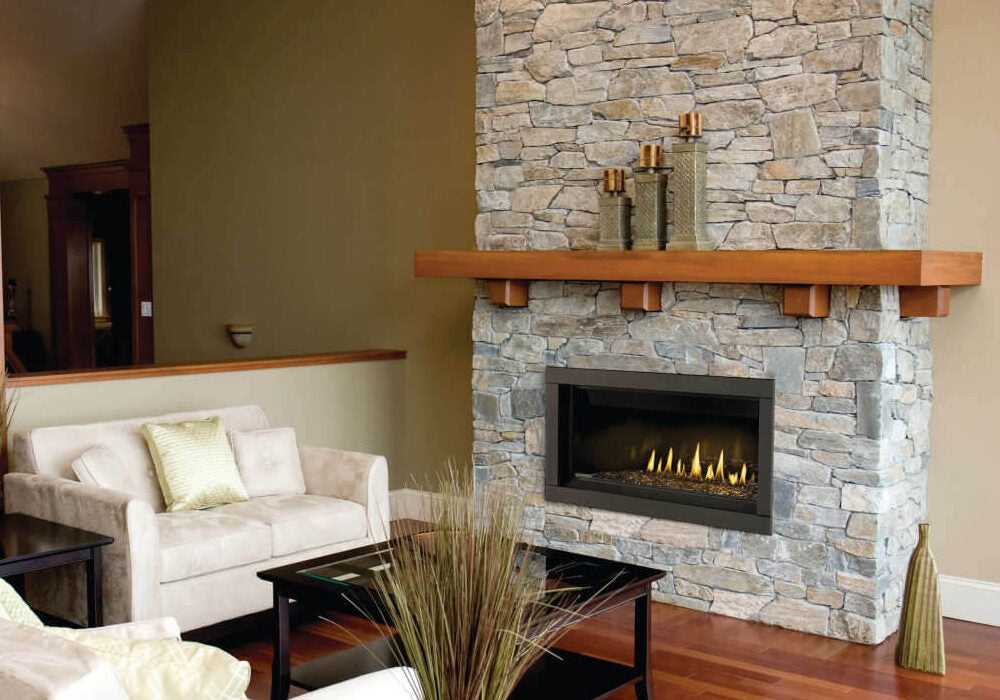 Continental CBL36 Linear Gas Fireplace - Wheatland Fireplace