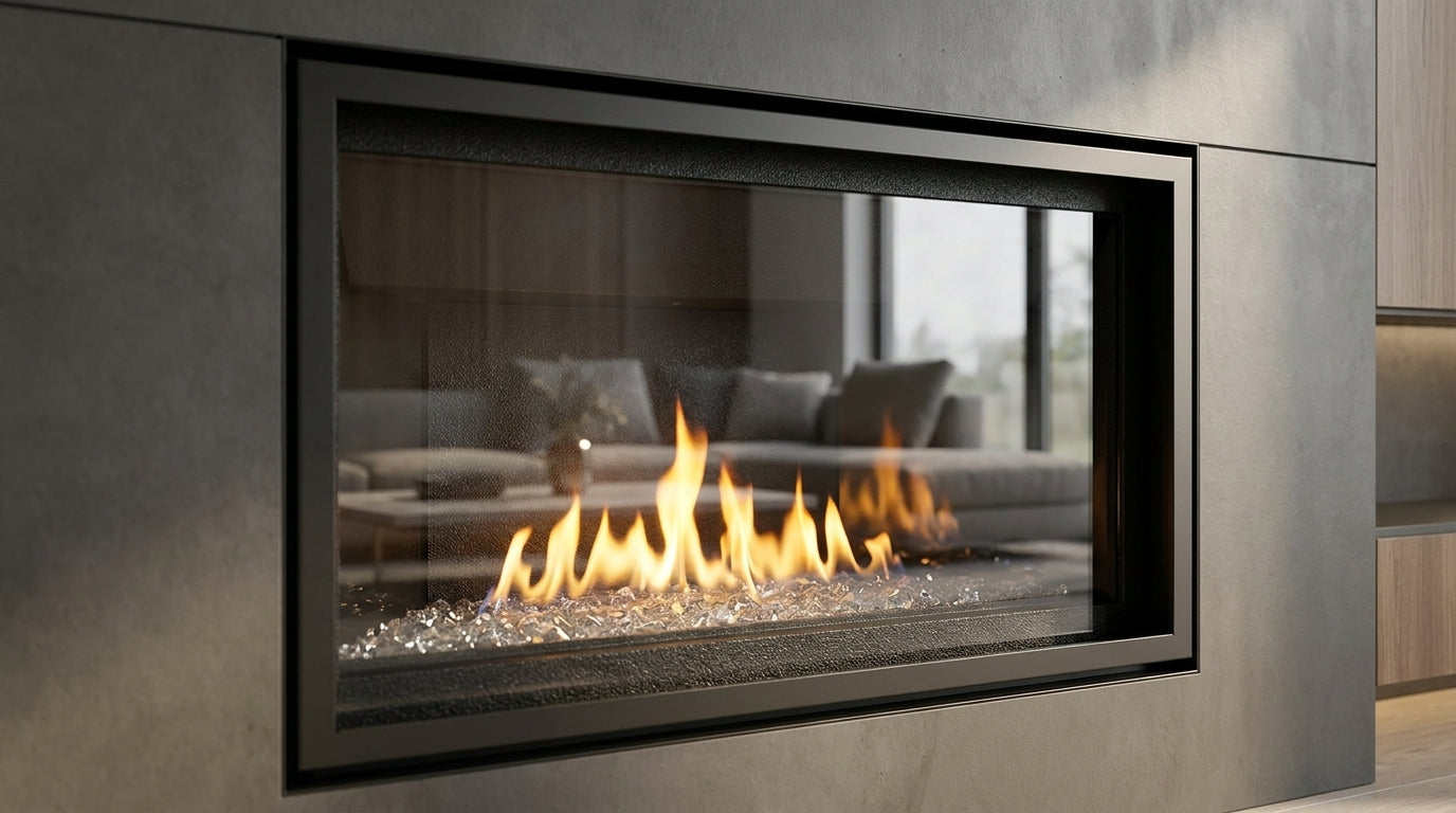 Continental CBL36 Linear Gas Fireplace - Wheatland Fireplace