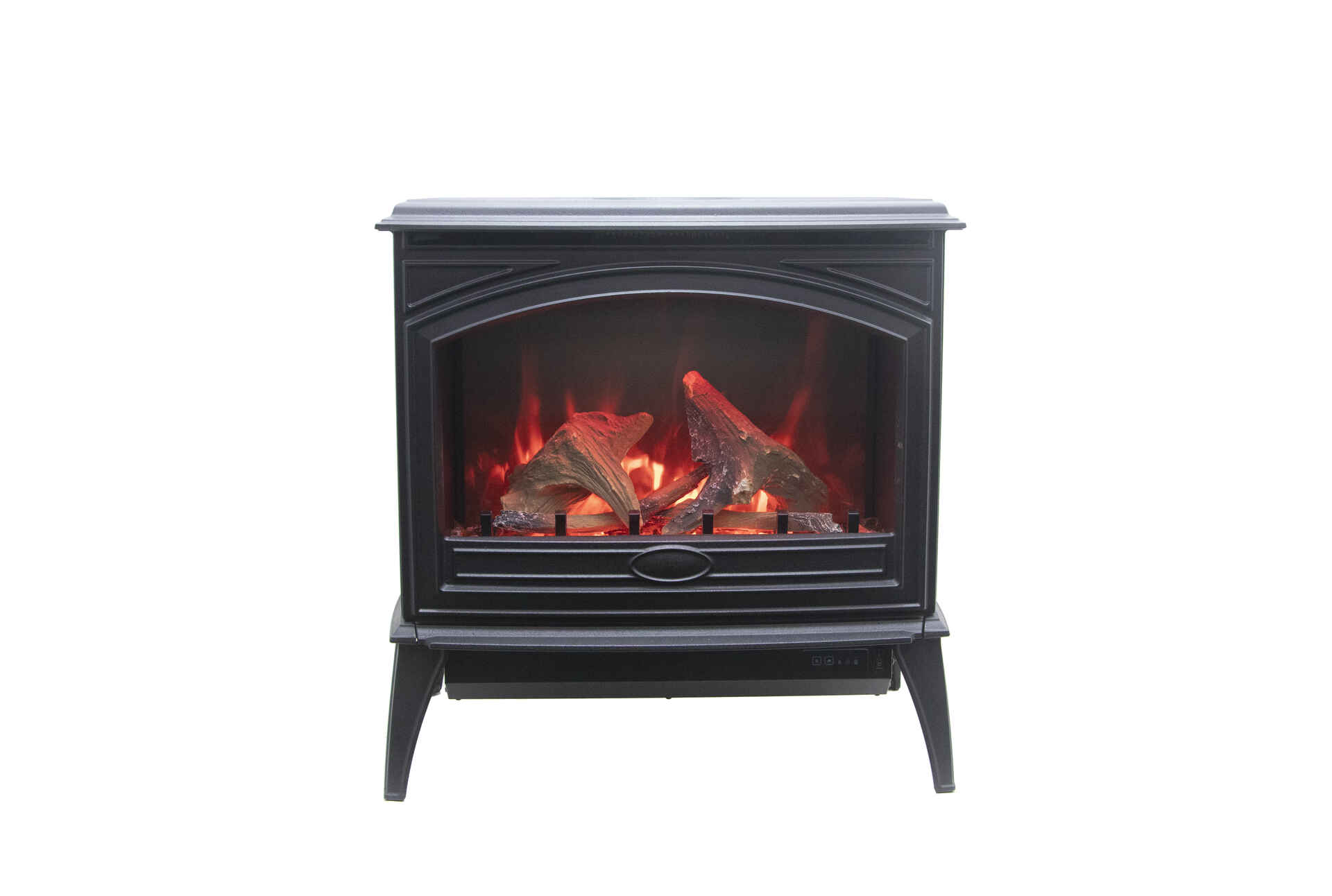 Amantii Cast Iron Freestand Electric Fireplace - Wheatland Fireplace