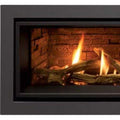 C34 Borderview Surround - Powder Coated Grey - 40 3/4" W x 21 1/2" H - Wheatland Fireplace
