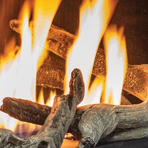 C60 Tall / C72 Driftwood Log Set - Wheatland Fireplace