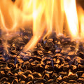 C72 Black Glass Media - Wheatland Fireplace