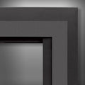 E30/EX32 Borderview Plus 4 Sided Surround Panel - Powder Coated Grey - 40” W x 31” H - Wheatland Fireplace