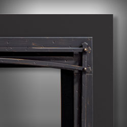 E30/EX32 Forgeworks Face - Midnight Bronze - 40” W x 26 1/8” H - Wheatland Fireplace