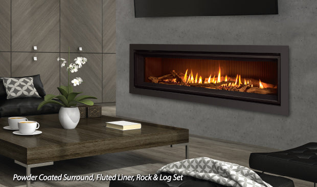 Enviro C60 Linear Gas Fireplace — Millivolt - Wheatland Fireplace