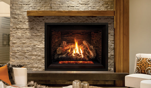 Enviro G50 Gas Fireplace — Glass Burner - Wheatland Fireplace