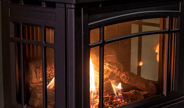 Enviro Westley Cast Iron Gas Stove — Antique Bronze - Wheatland Fireplace