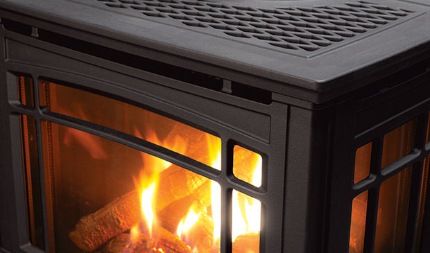 Enviro Westley Cast Iron Gas Stove — Antique Bronze - Wheatland Fireplace