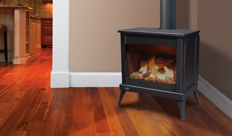 Enviro Westport Steel Gas Stove — Millivolt - Wheatland Fireplace