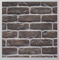 G39/RZ41 Brick Liner - Rustic Brown - Wheatland Fireplace