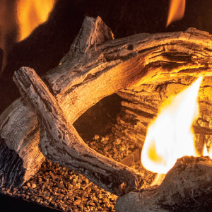 G39/U37 Driftwood Log Set - Glass Burner (U37GI only) - Wheatland Fireplace