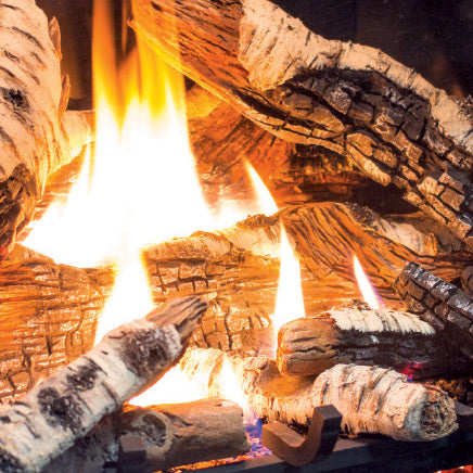 G42 Birch Split Log Set - Wheatland Fireplace