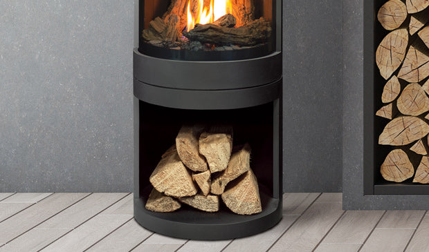 S50 FS Gas Stove IPI Painted Black - Wheatland Fireplace