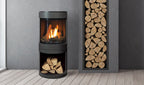 S50 FS Gas Stove IPI Painted Black - Wheatland Fireplace