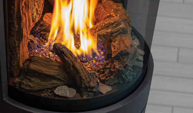 S50 FS Gas Stove IPI Painted Black - Wheatland Fireplace