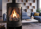 S50 FS Gas Stove IPI Painted Black - Wheatland Fireplace