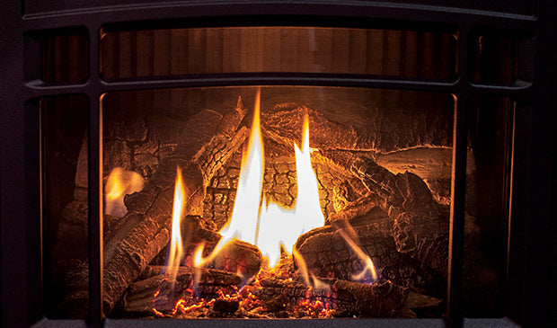 Westley Cast Iron Gas Stove - Black - Wheatland Fireplace