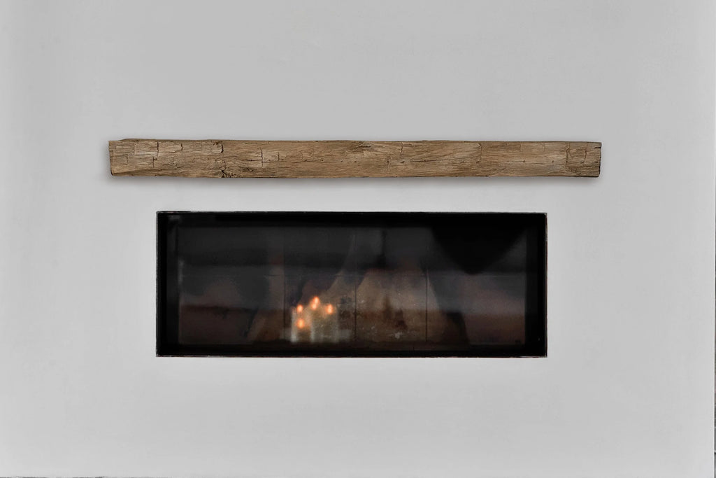 Hayloft Beam Non-Combustible Mantel - Wheatland Fireplace