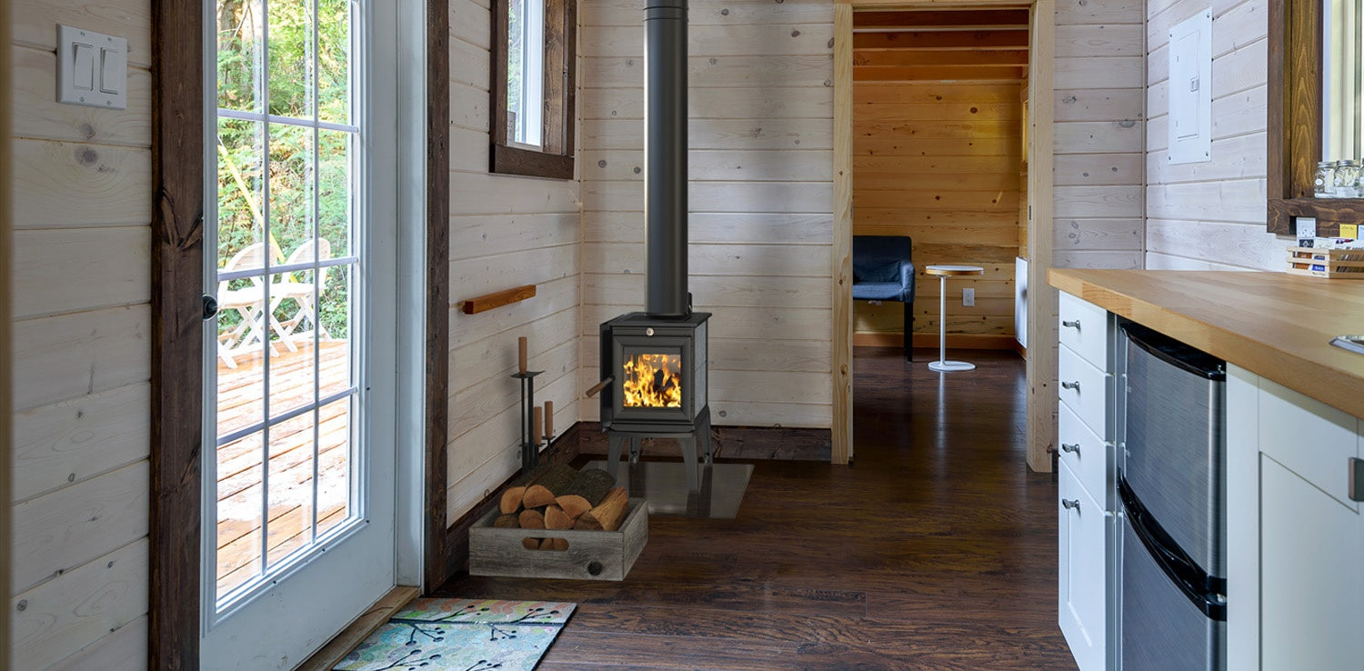 Lincoln Wood Stove - Wheatland Fireplace
