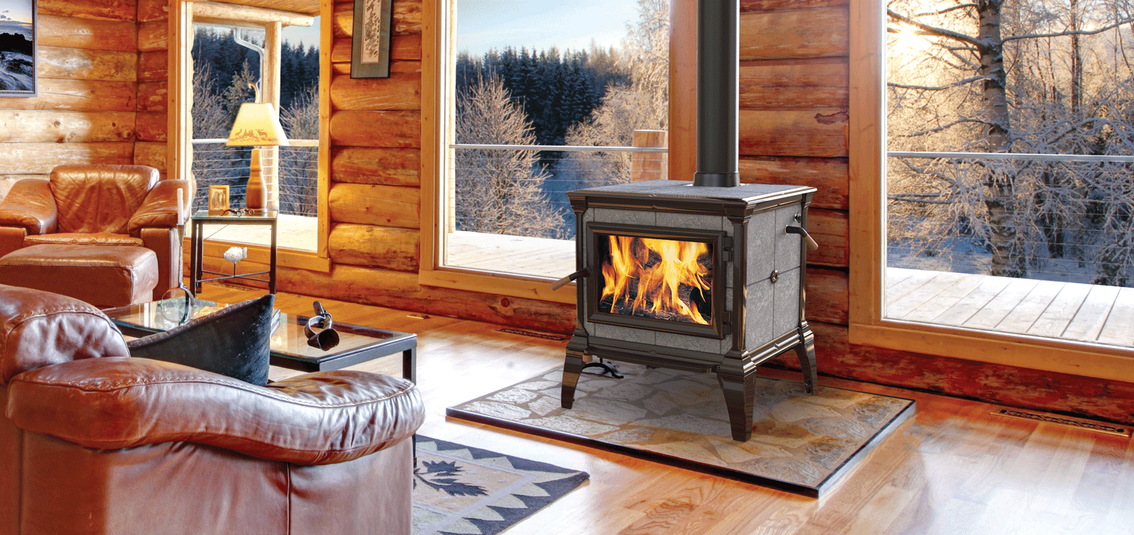 Mansfield Wood Stove - Wheatland Fireplace