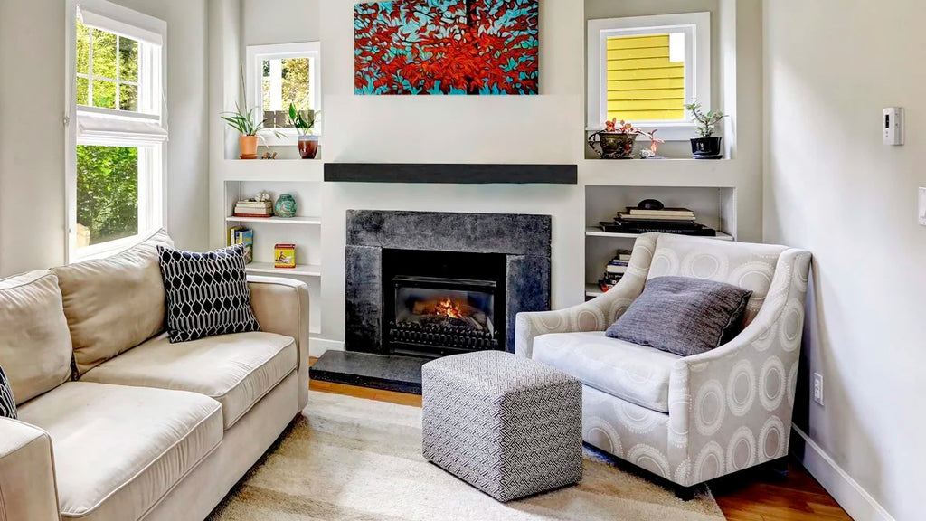 Flat Sawn Beam Non-Combustible Mantel - Wheatland Fireplace