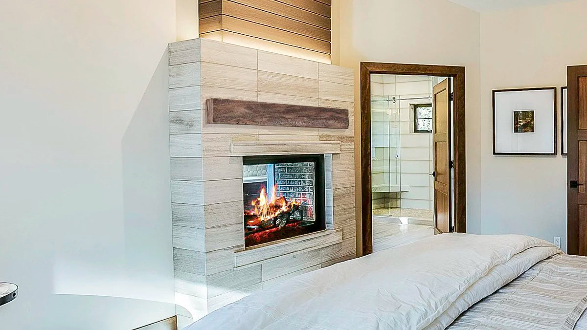 Grist Mill Barnwood Non-Combustible Mantel