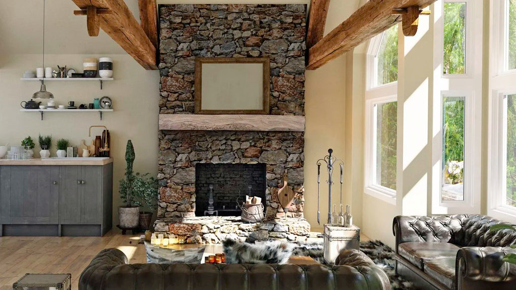 Rickhouse Rustic Non-Combustible Mantel - Wheatland Fireplace