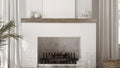 Flat Sawn Beam Non-Combustible Mantel - Wheatland Fireplace