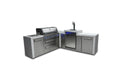 Mont Alpi 805 Deluxe Island with a 90 Degree Corner and Kegerator - Wheatland Fireplace