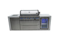 Mont Alpi 805 Deluxe Island with a Fridge Cabinet - Wheatland Fireplace