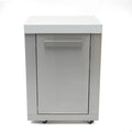Mont Alpi Extension Cabinet Stainless Steel - Wheatland Fireplace
