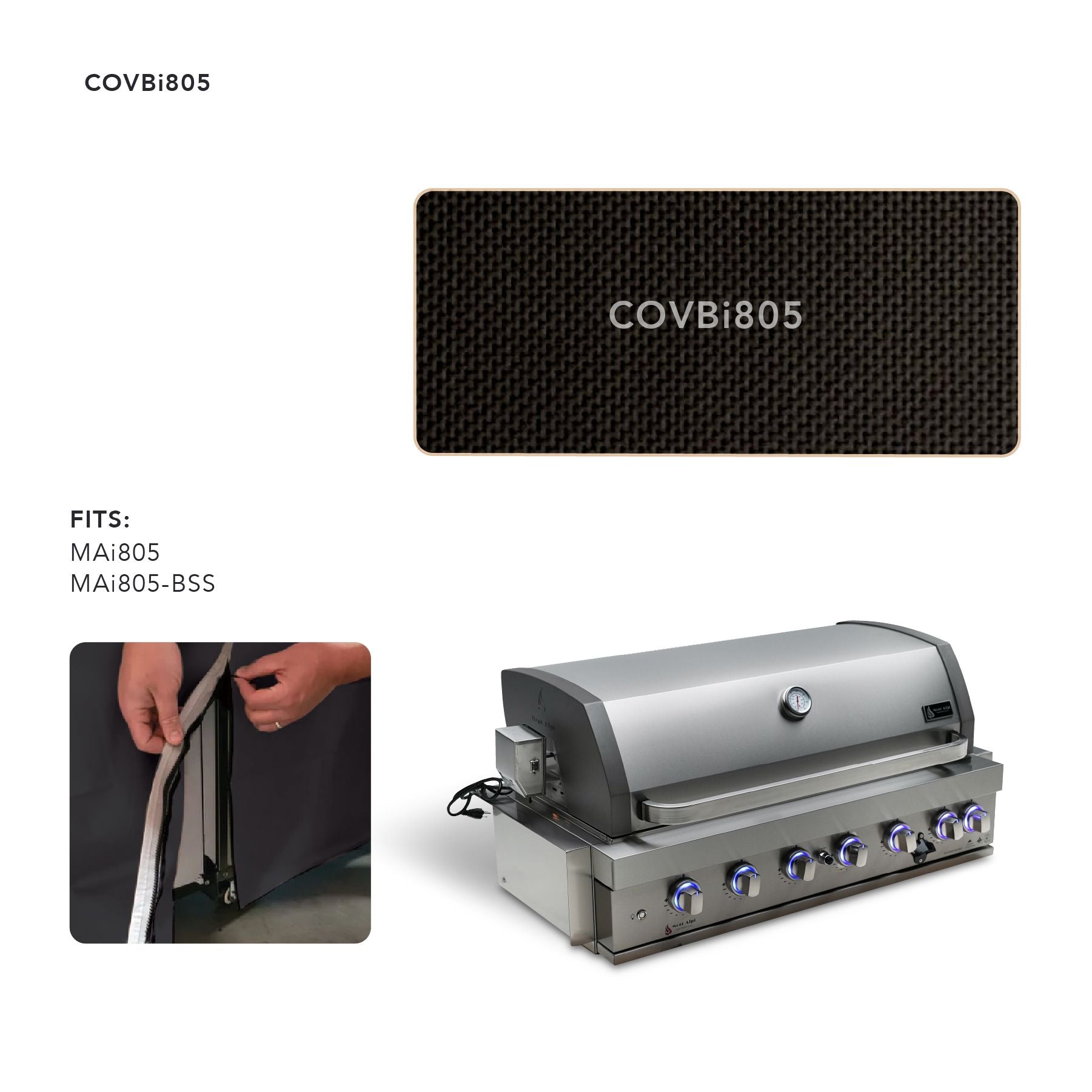 Cover for 805 Built in Grill - Wheatland Fireplace
