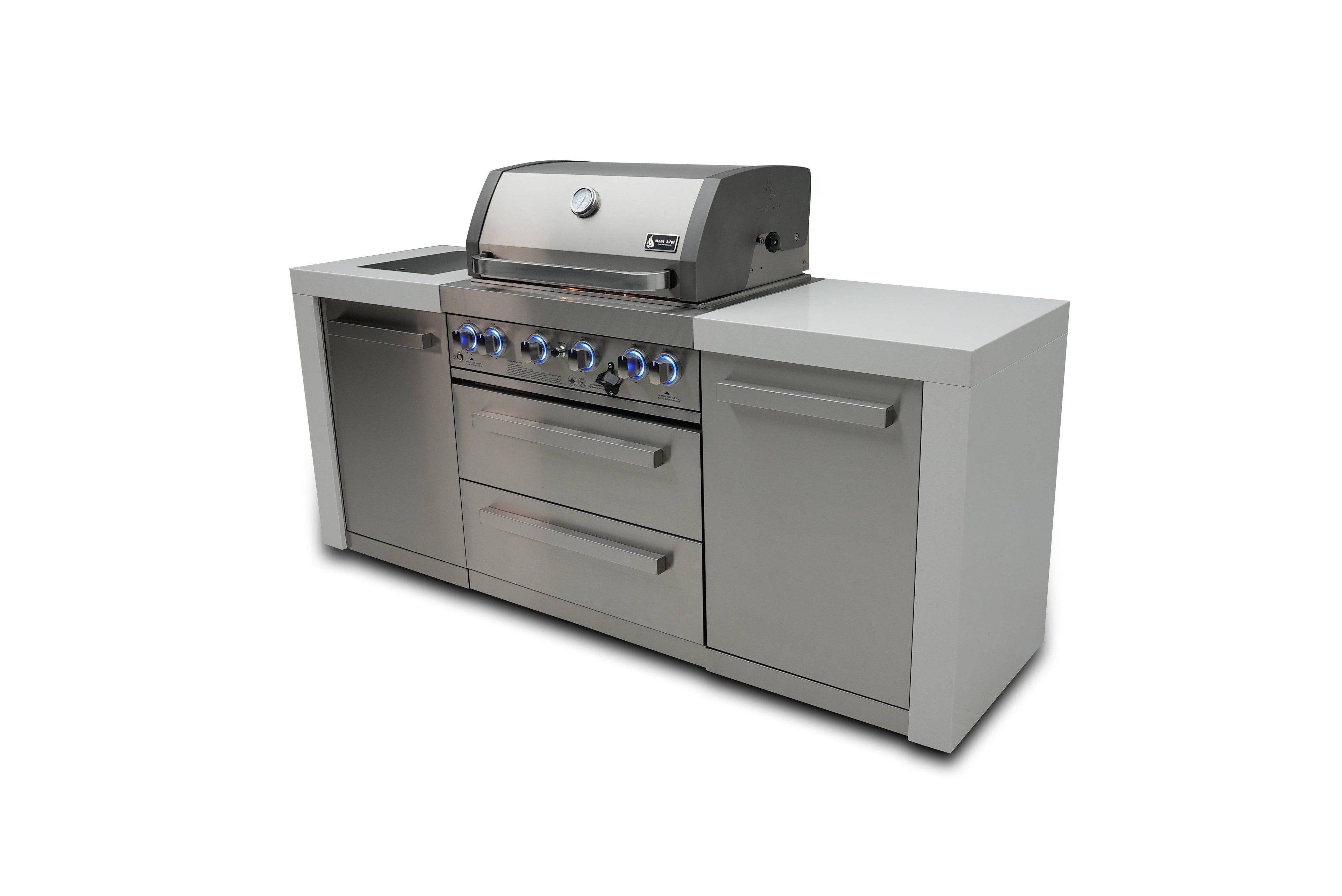 Mont Alpi 400 Deluxe Island - Wheatland Fireplace